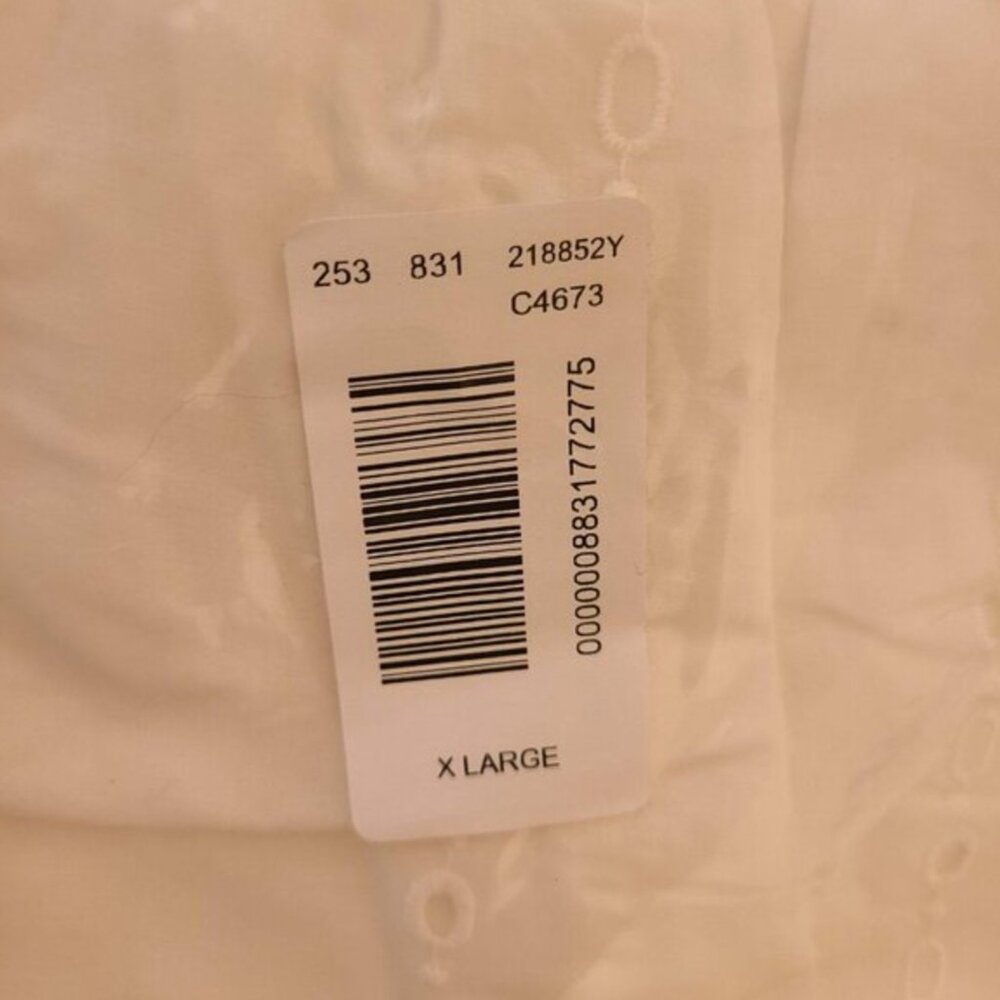 Maurices Eyelet Swing Tank Top - XL - Picture 6 of 6